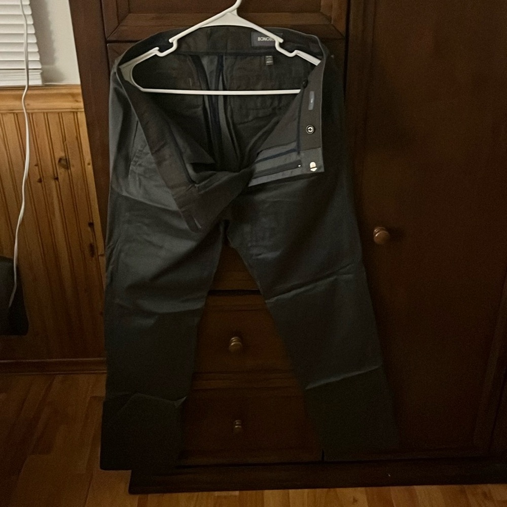 Bonobos grey slim dress pant